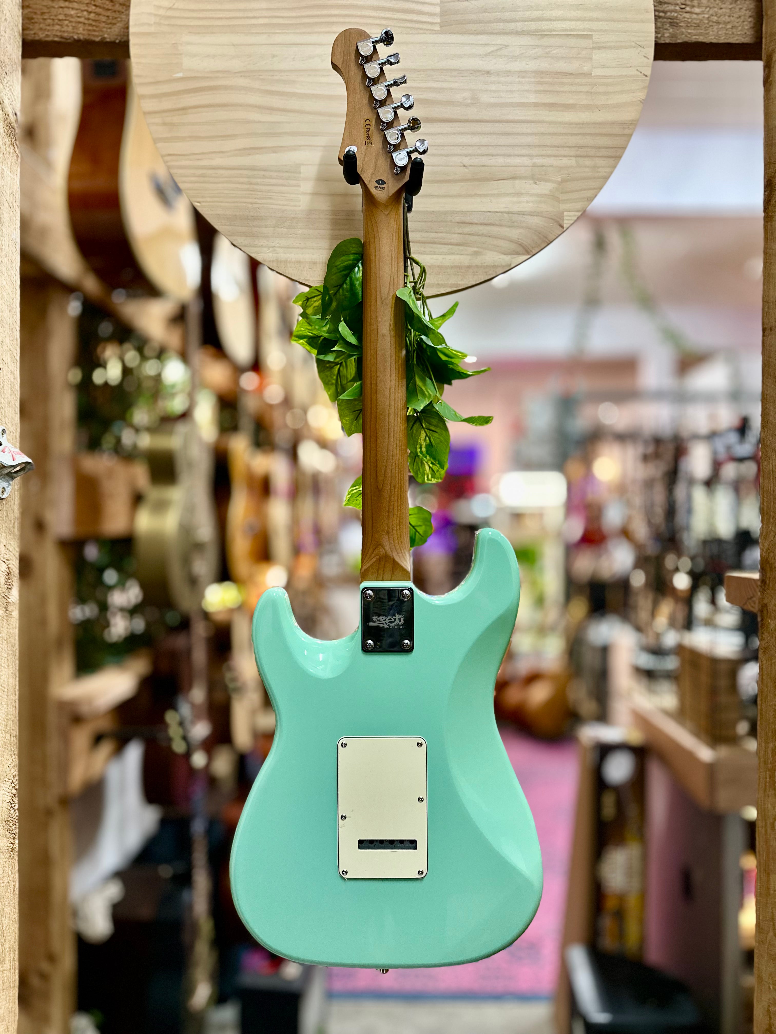 Jet Guitars | JS300 | SSS | Surf Green Jet Guitars | JS300 | SSS | Surf Green